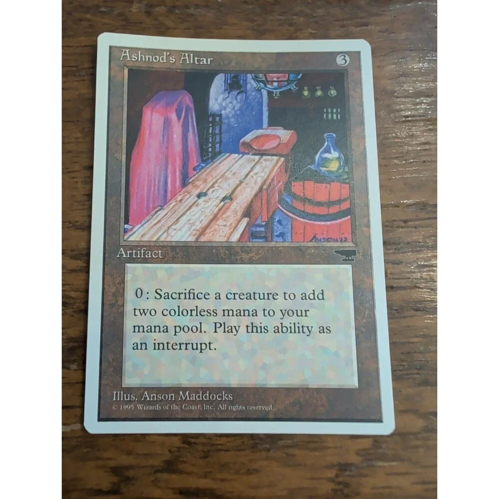 MTG Ashnod's Altar Artifact Illus Anson Maddocks Chronicles 1995 HP